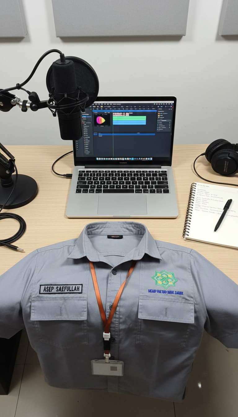 Komposisi Meja Kerja Digital